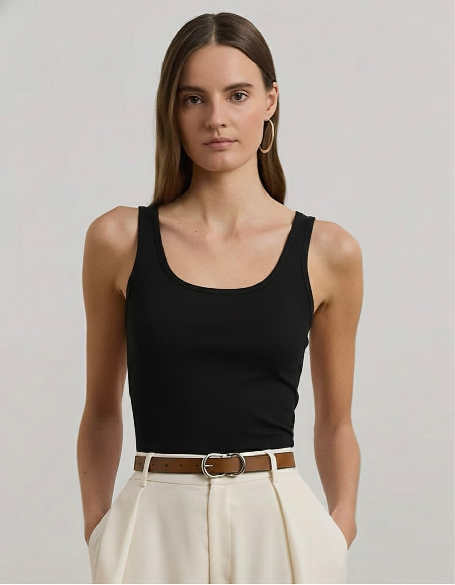RǏWYÑ | Basic Padded Sleeveless Top