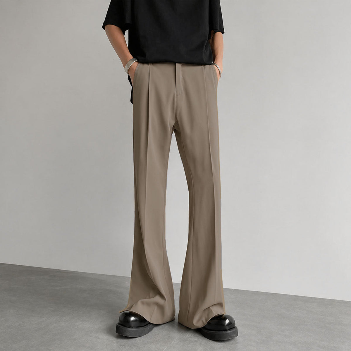 RIWYN Men Korean Bootcut Pants