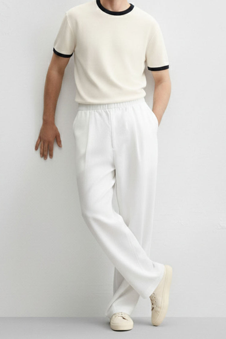 RIWYN Modern Basic Baggy Pants