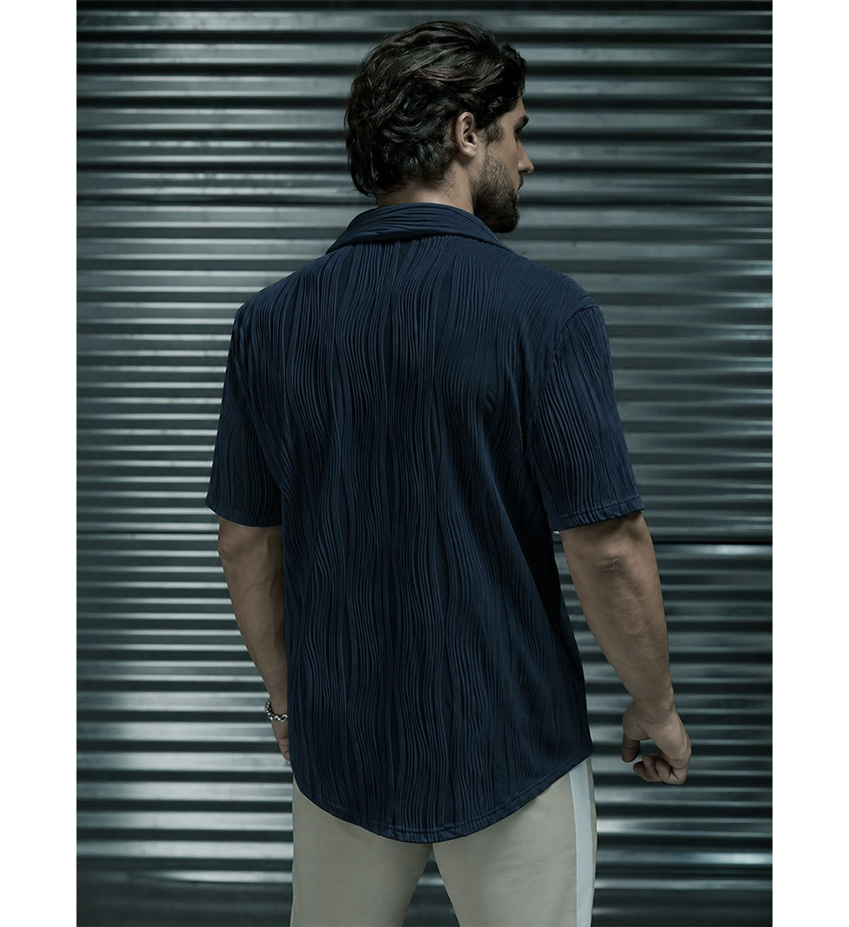 RIWYN Fine Knit Slim Fit Shirt
