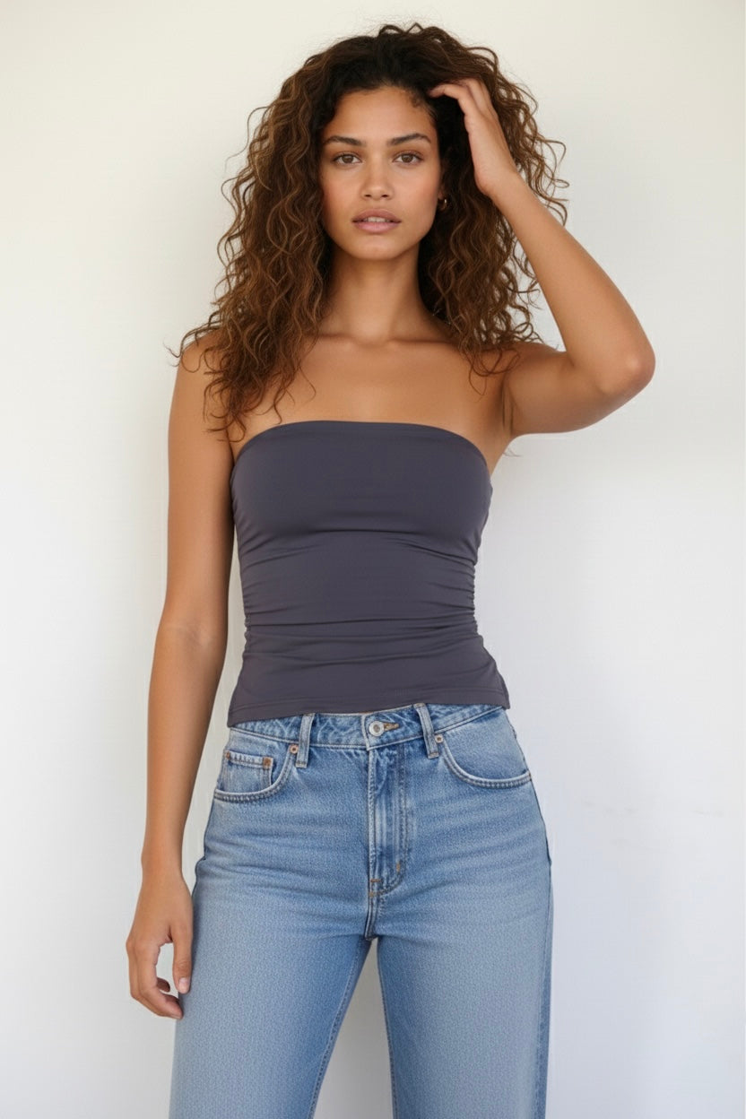RǏWYÑ | Basic Strapless Tube Top