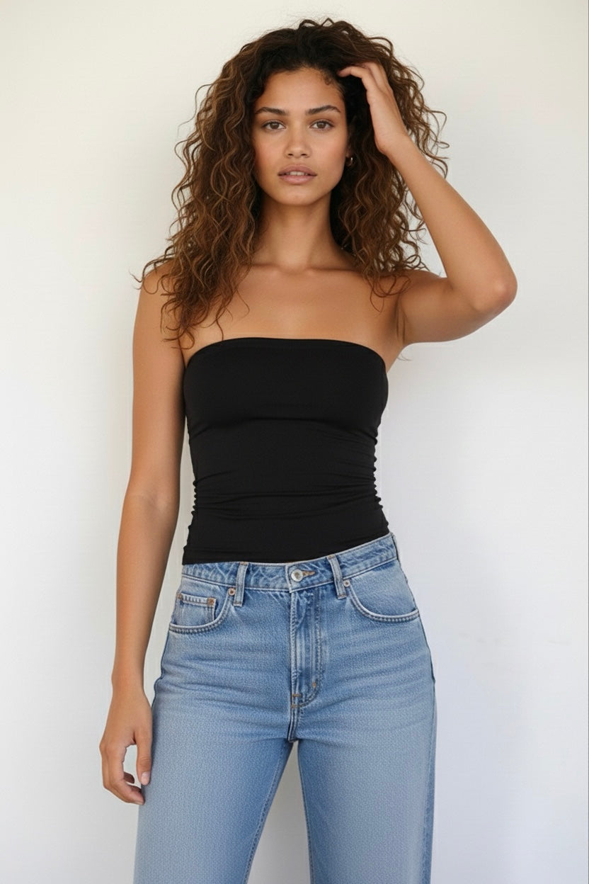 RǏWYÑ | Basic Strapless Tube Top
