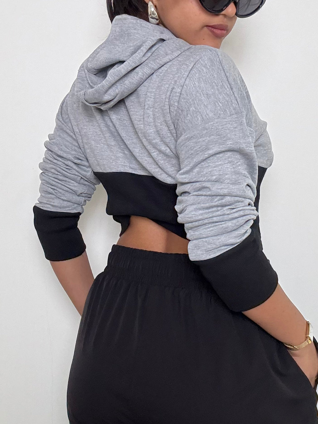 RǏWYÑ | Ease Fit Corset Hoodie