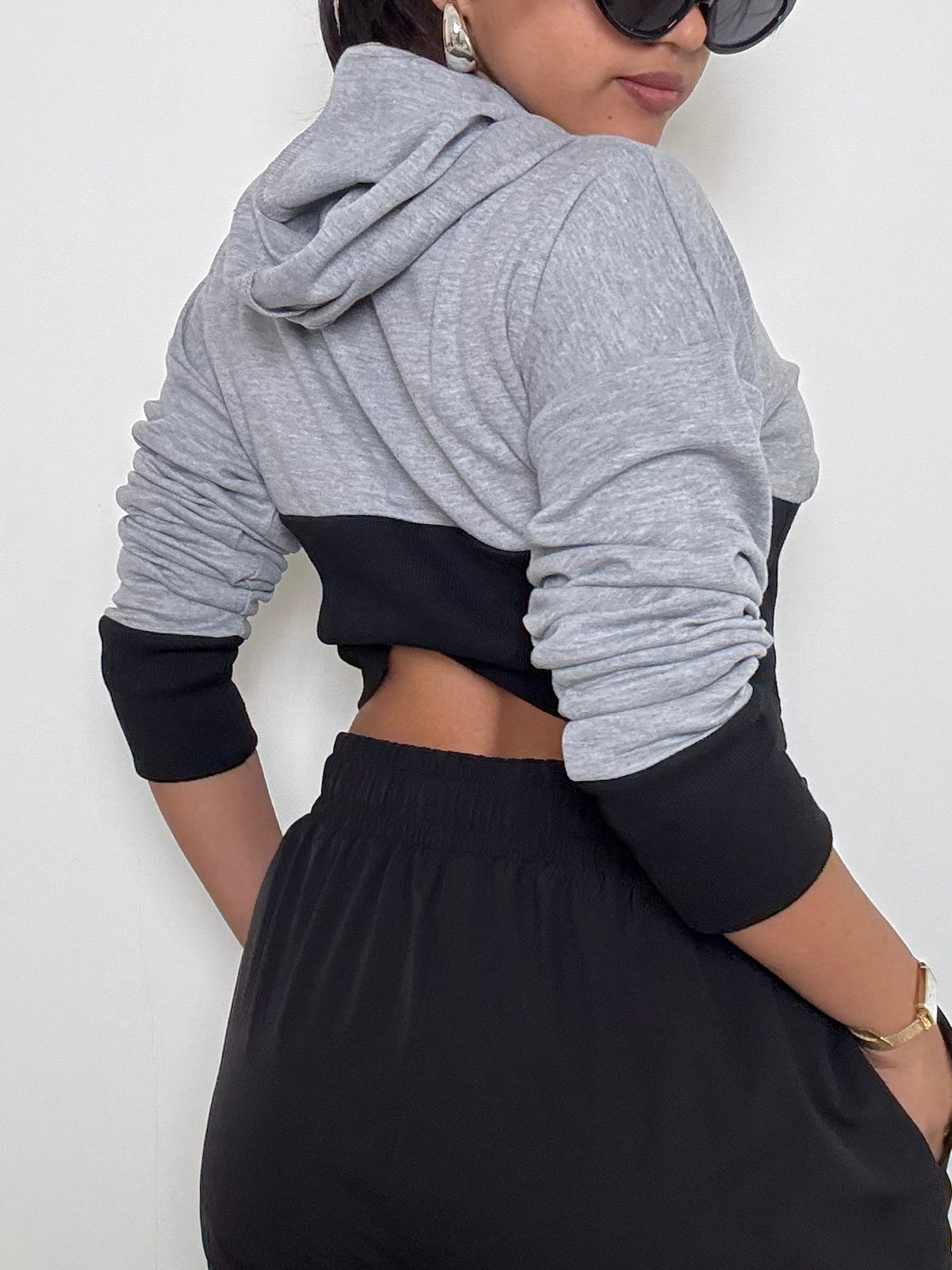 RǏWYÑ | Ease Fit Corset Hoodie