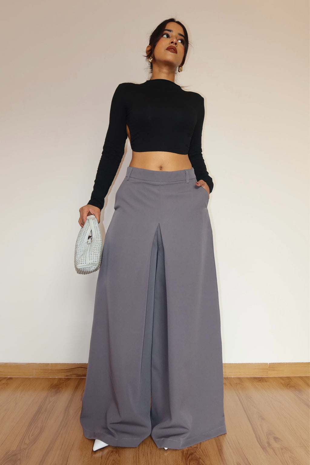 RǏWYÑ | Sakura Bloom Wide Leg Trousers