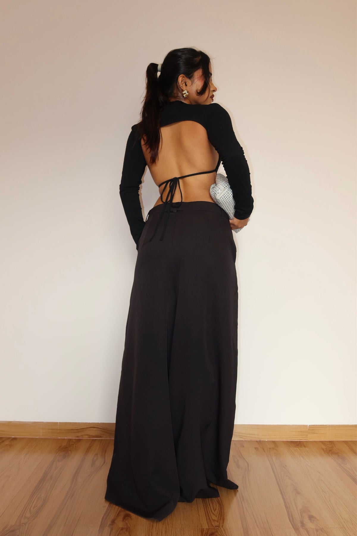 RǏWYÑ | Sakura Bloom Wide Leg Trousers