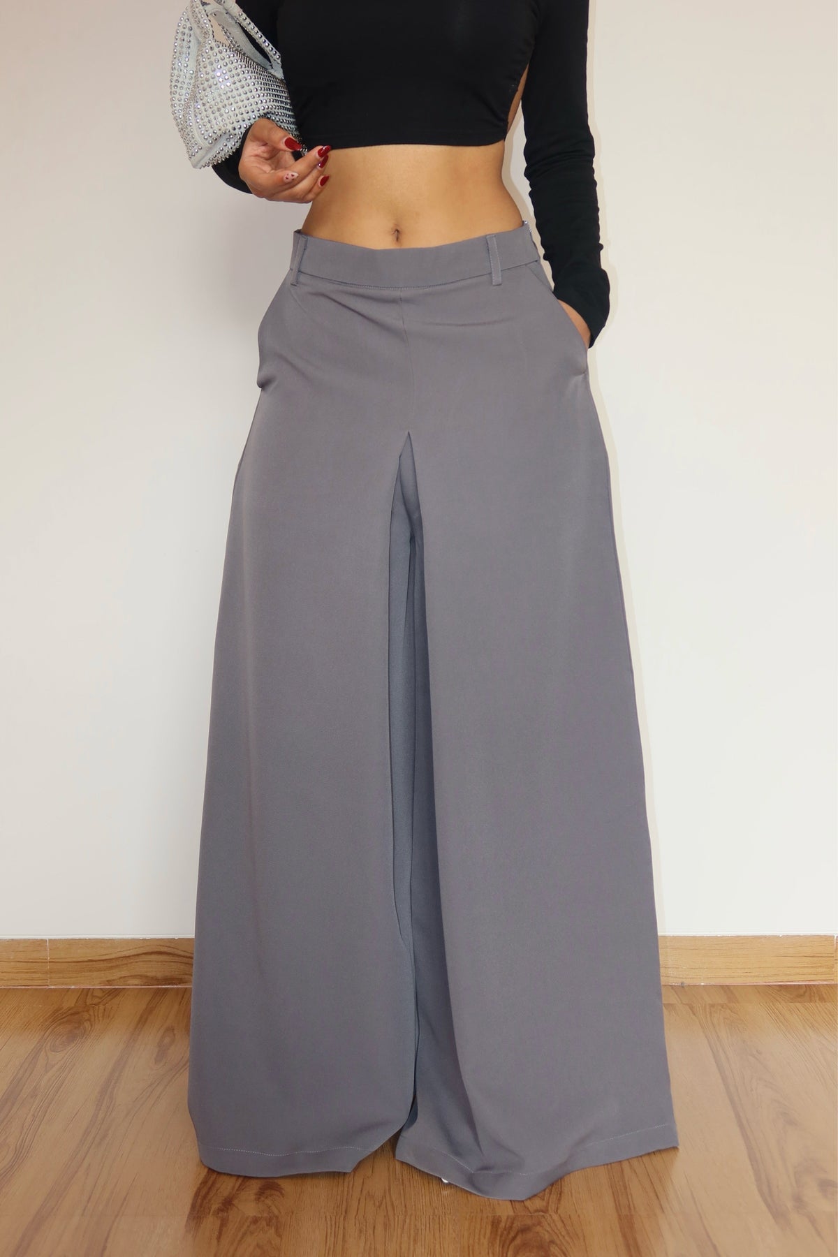 RǏWYÑ | Sakura Bloom Wide Leg Trousers