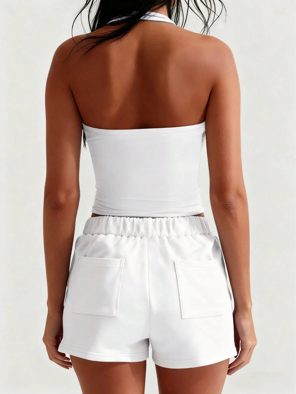 RǏWYÑ | Minimalist Halter Tank Top