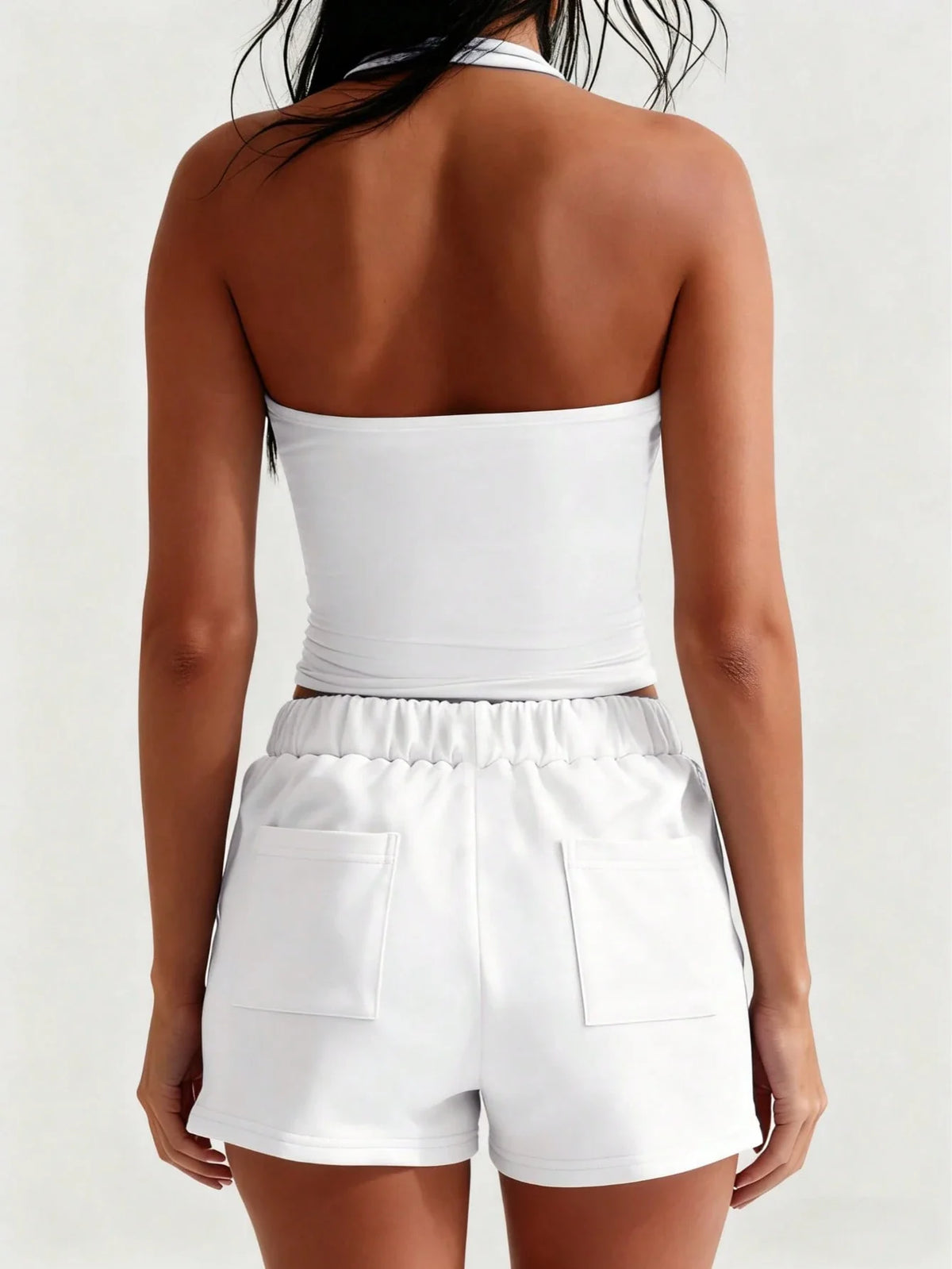 RǏWYÑ | Minimalist Halter Tank Top