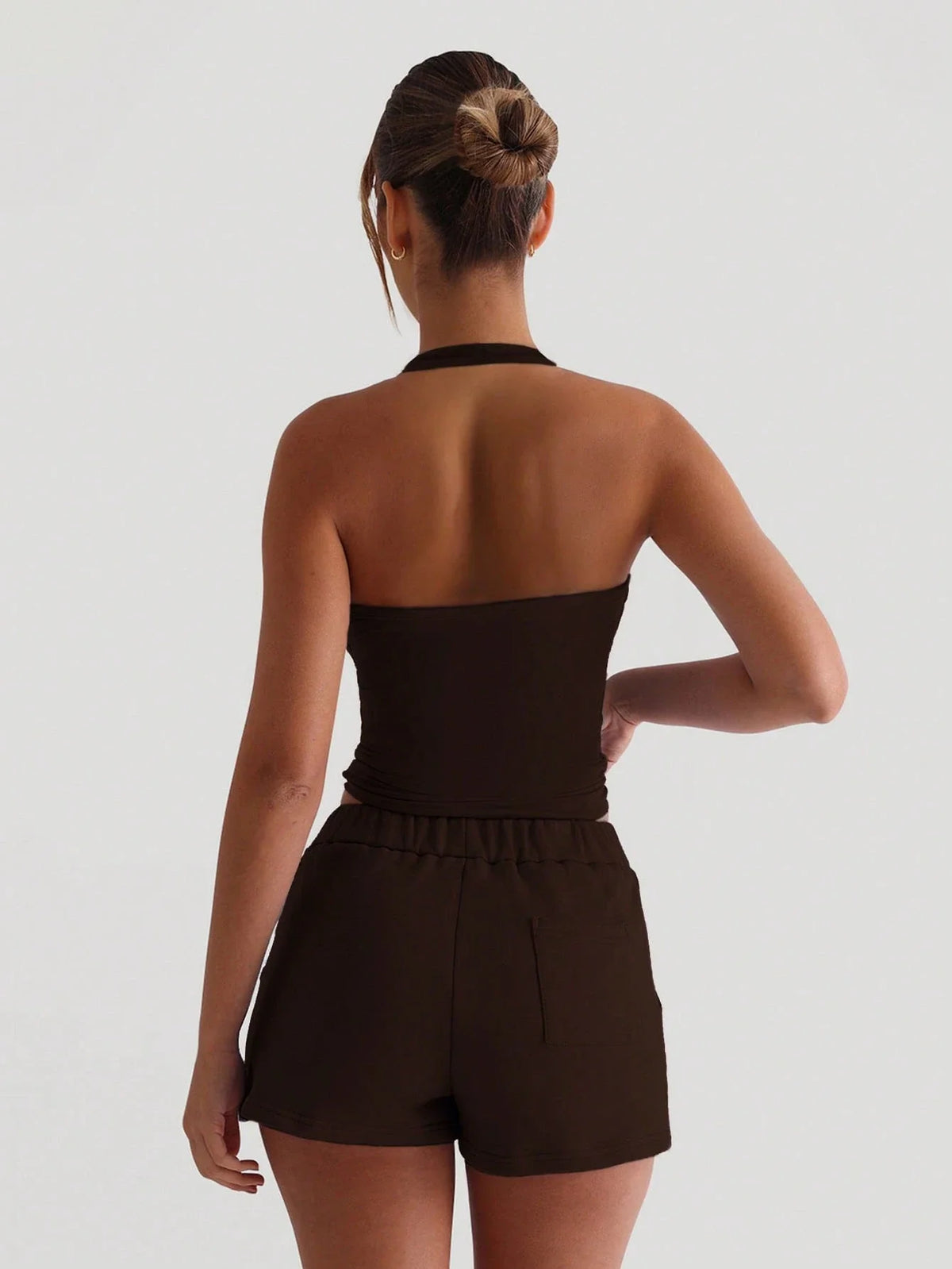 RǏWYÑ | Minimalist Halter Tank Top