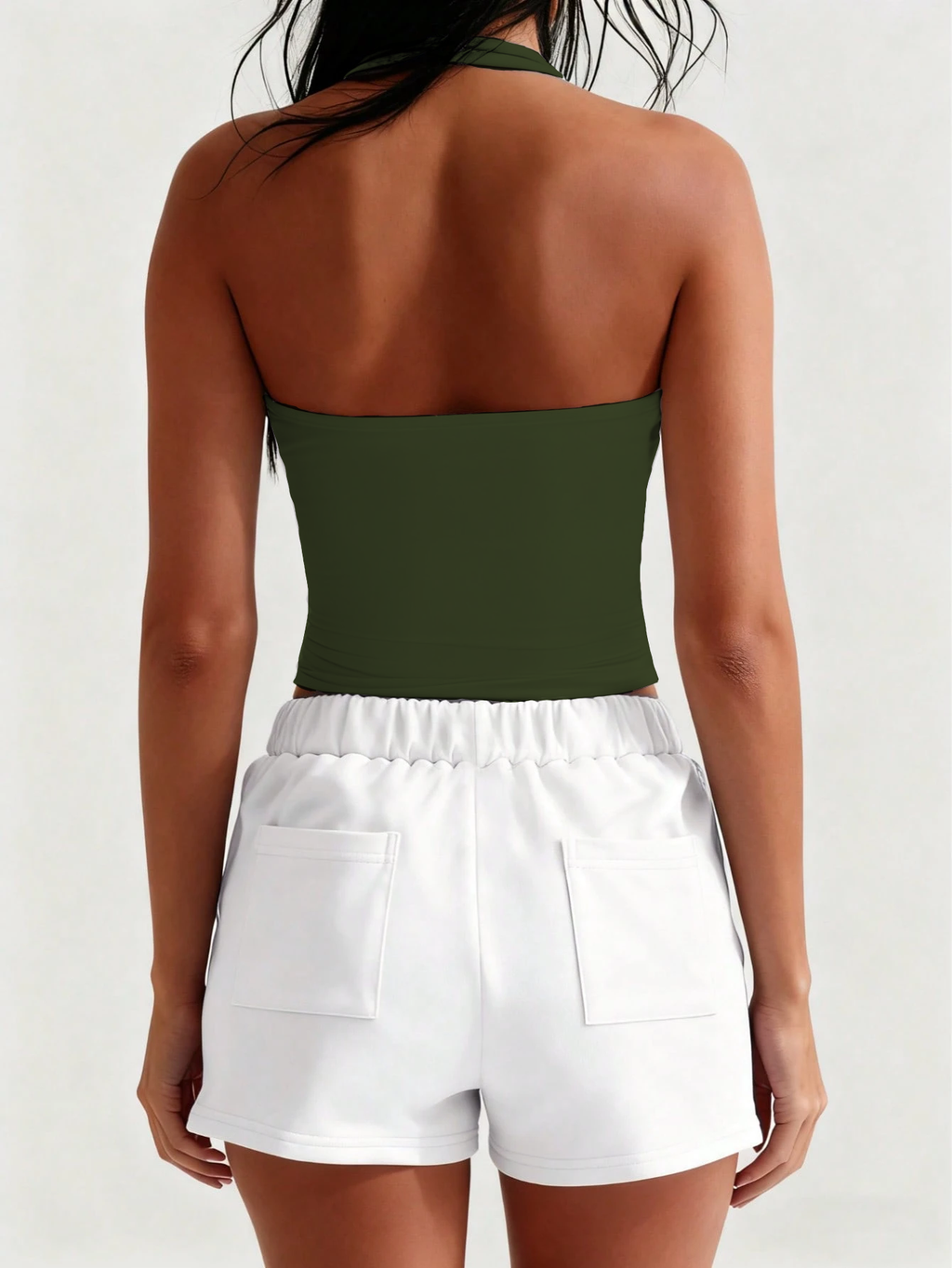 RǏWYÑ | Minimalist Halter Tank Top
