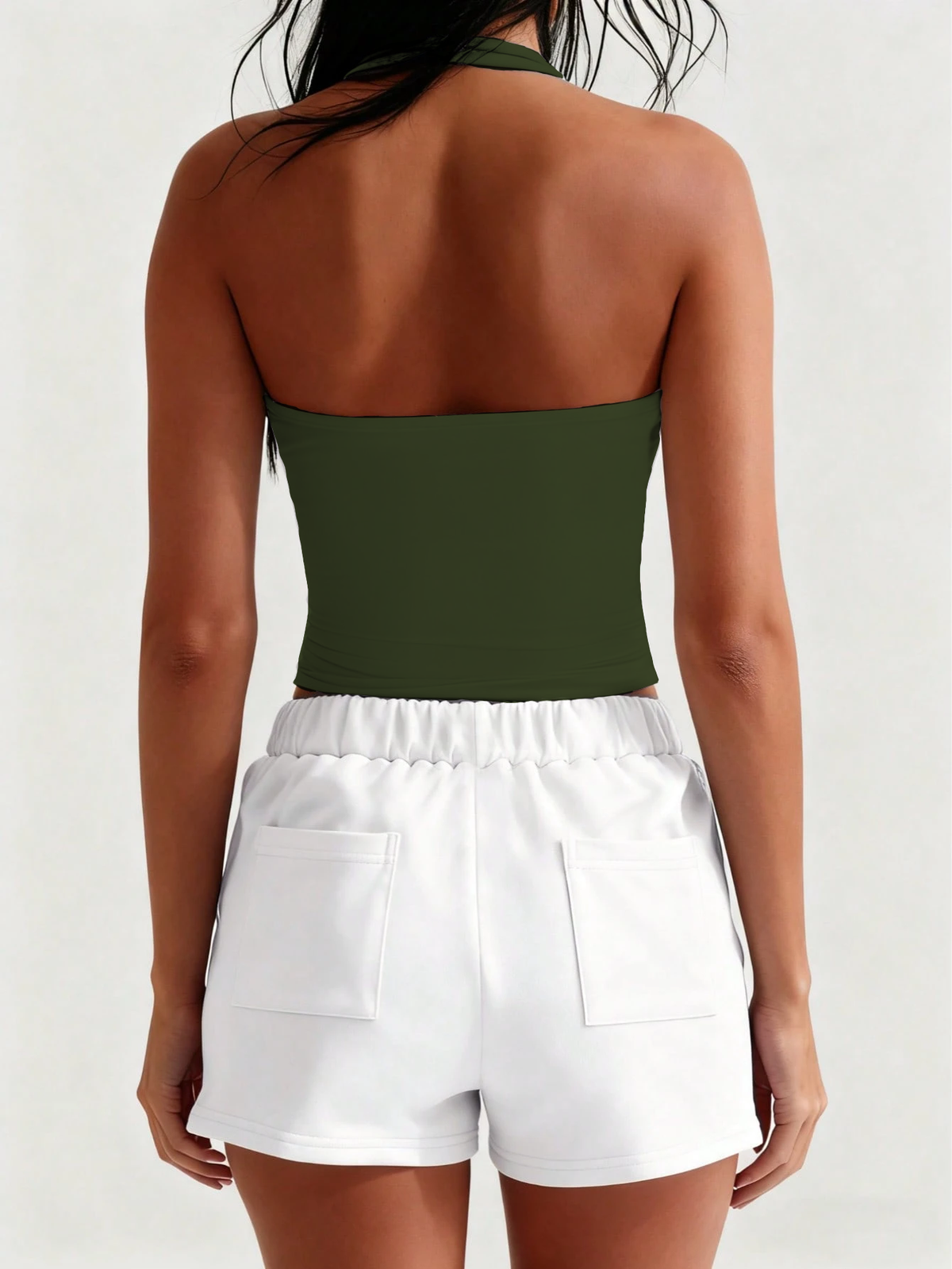 RǏWYÑ | Minimalist Halter Tank Top