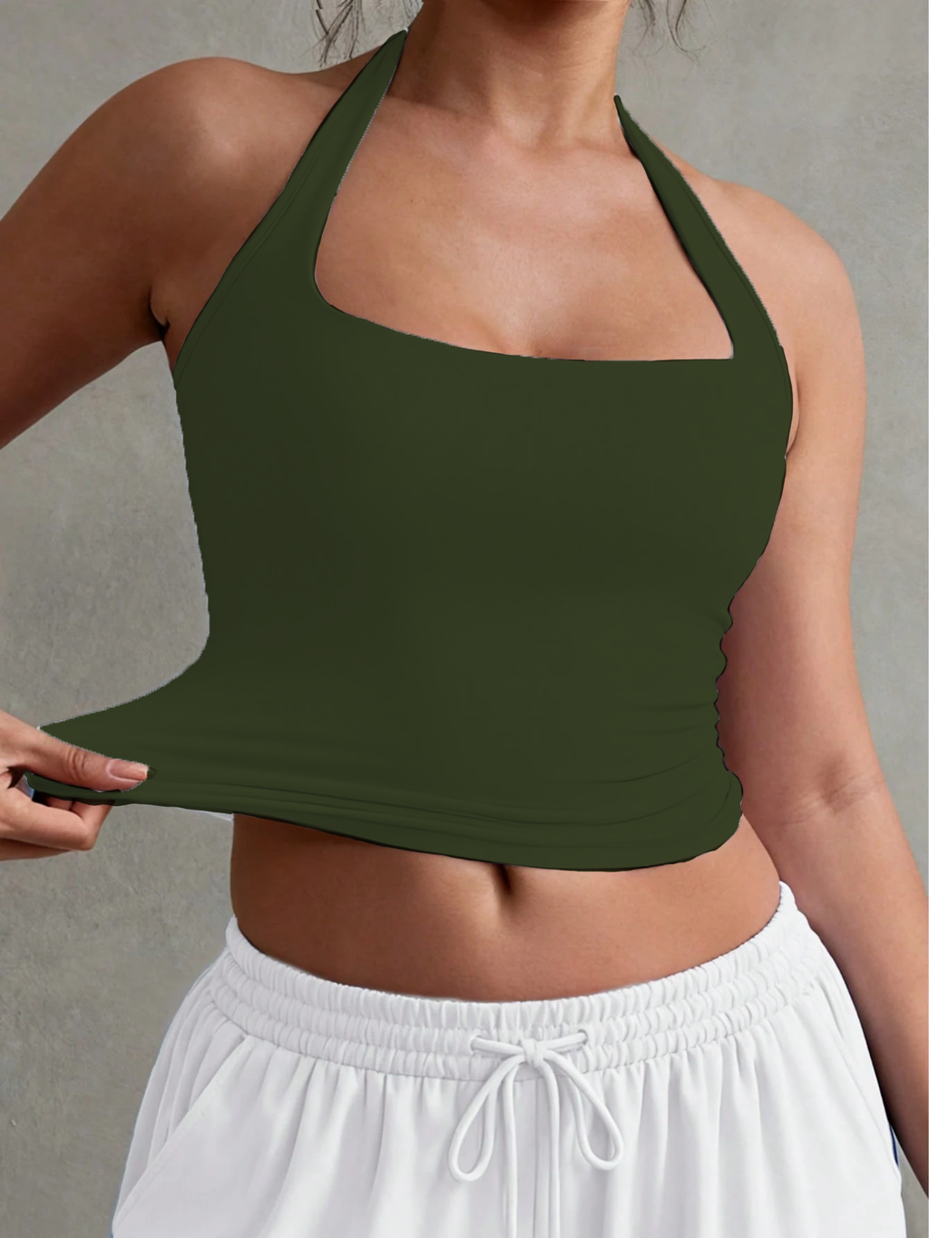 RǏWYÑ | Minimalist Halter Tank Top