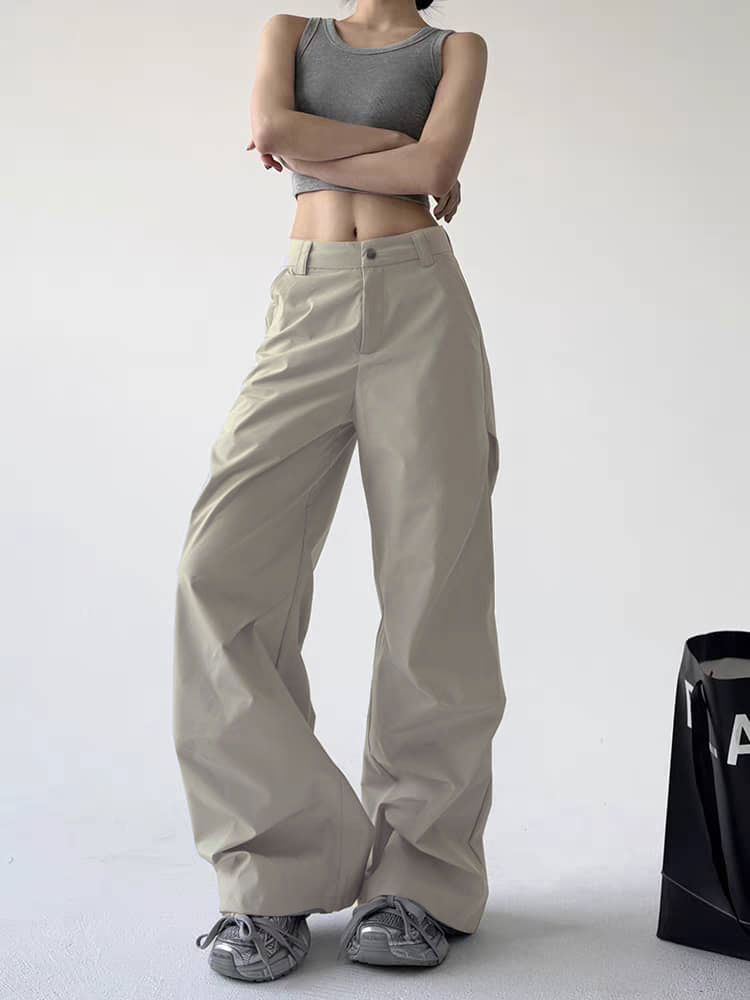 RǏWYÑ | Layered Pleat Tech Pants