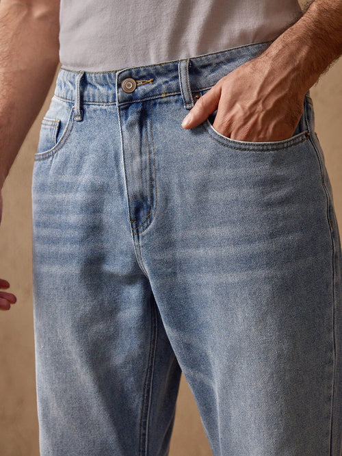 RIWYN Grounded Blue Light Wash Bootcut Jeans