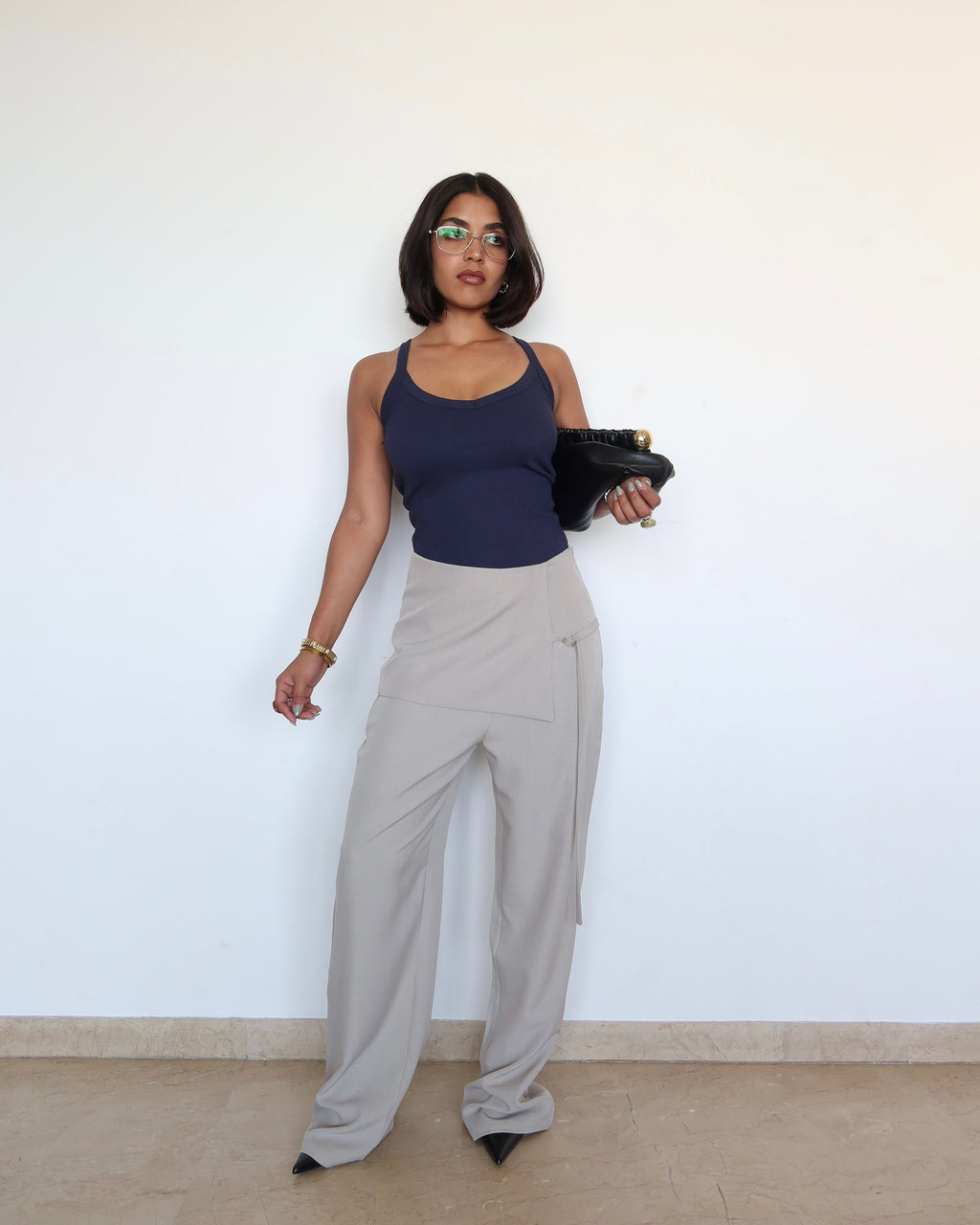 RǏWYÑ | Modern Wrap Around Pants