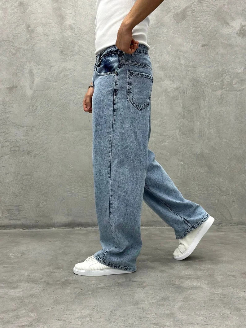 RIWYN Oh So Vintage Men Baggy Jeans