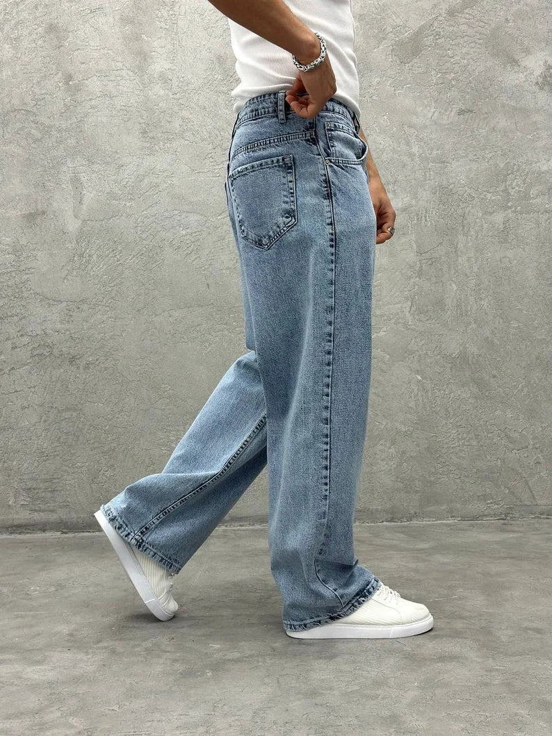 RIWYN Oh So Vintage Men Baggy Jeans