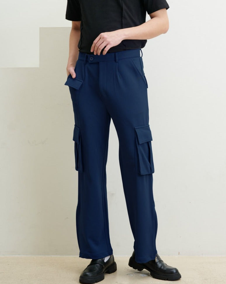 RIWYN K-Trend Multi Pockets Zippered Cargo Pantss