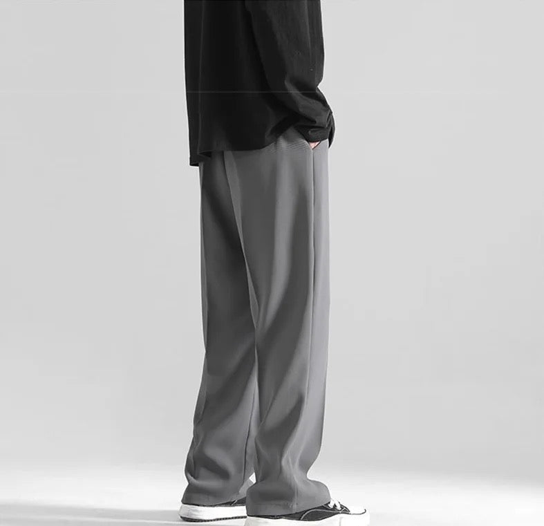RIWYN Korean Baggy Loose Fit Pants For Men
