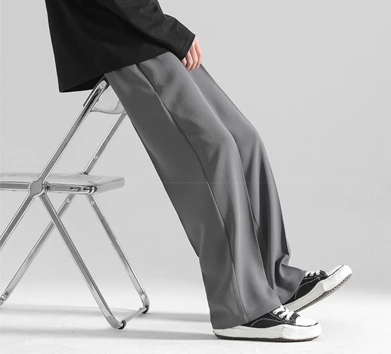 RIWYN Korean Baggy Loose Fit Pants For Men