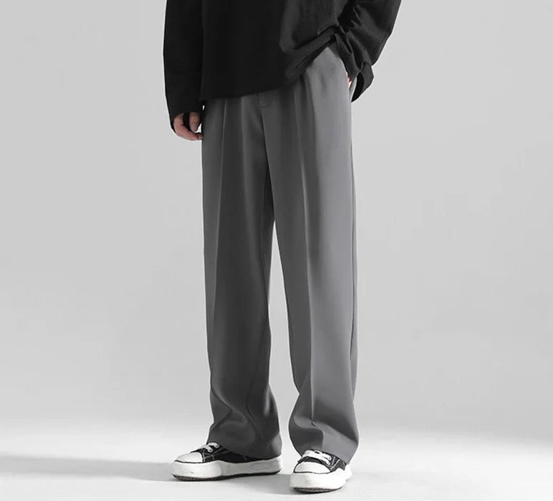 RIWYN Korean Baggy Loose Fit Pants For Men