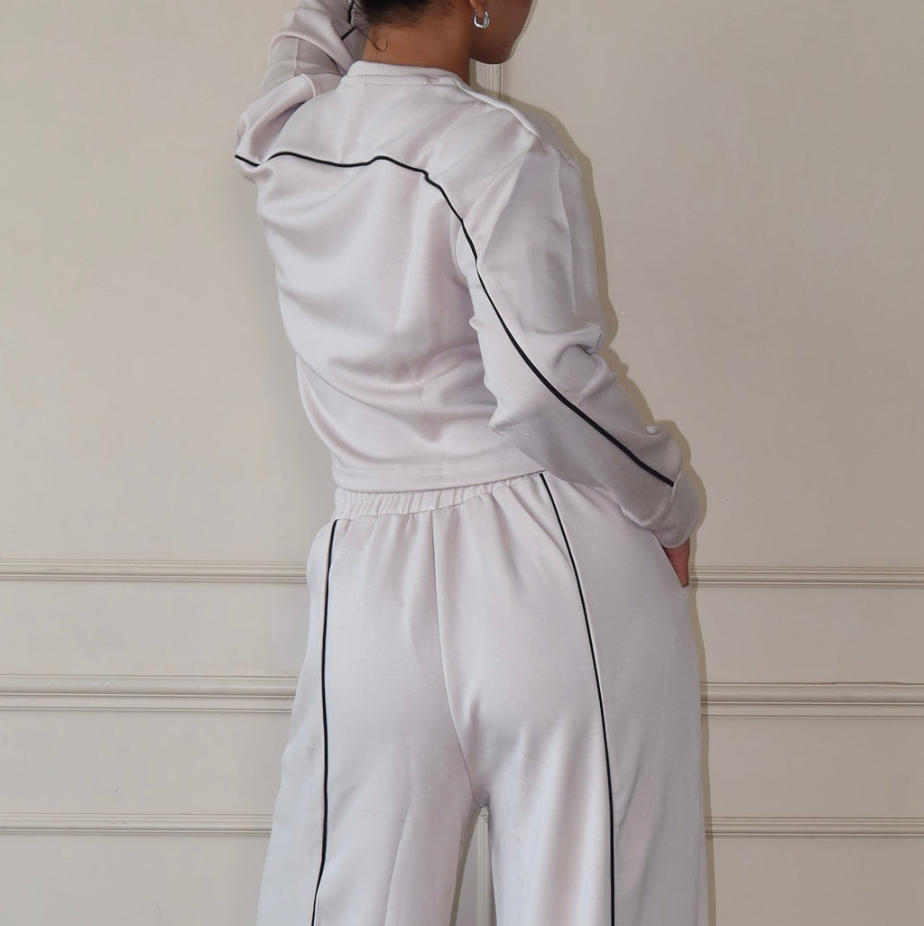 RǏWYÑ | Cloud Contrast Full Sleeve Top