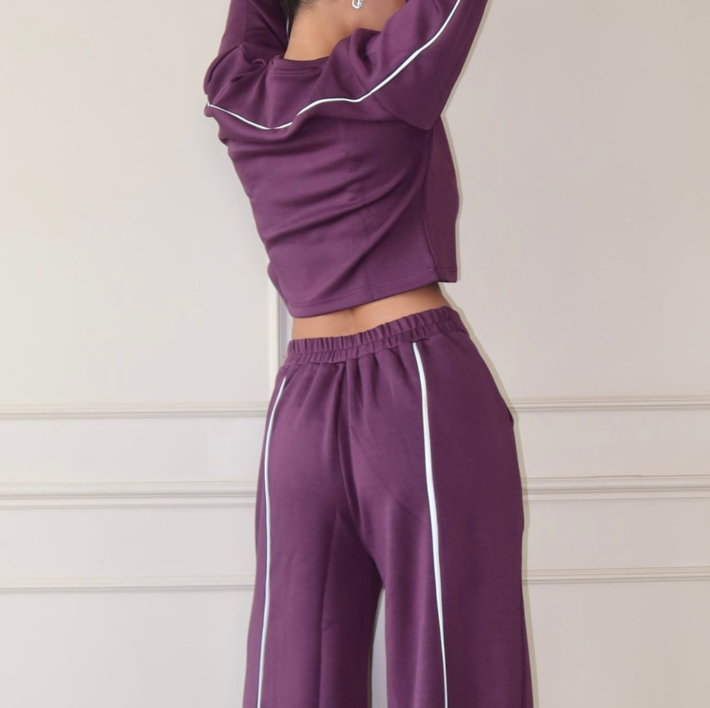 RǏWYÑ | Cloud Contrast Full Sleeve Top