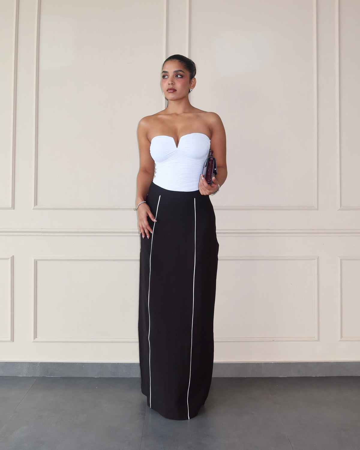 RǏWYÑ | Parallel State Maxi Skirt