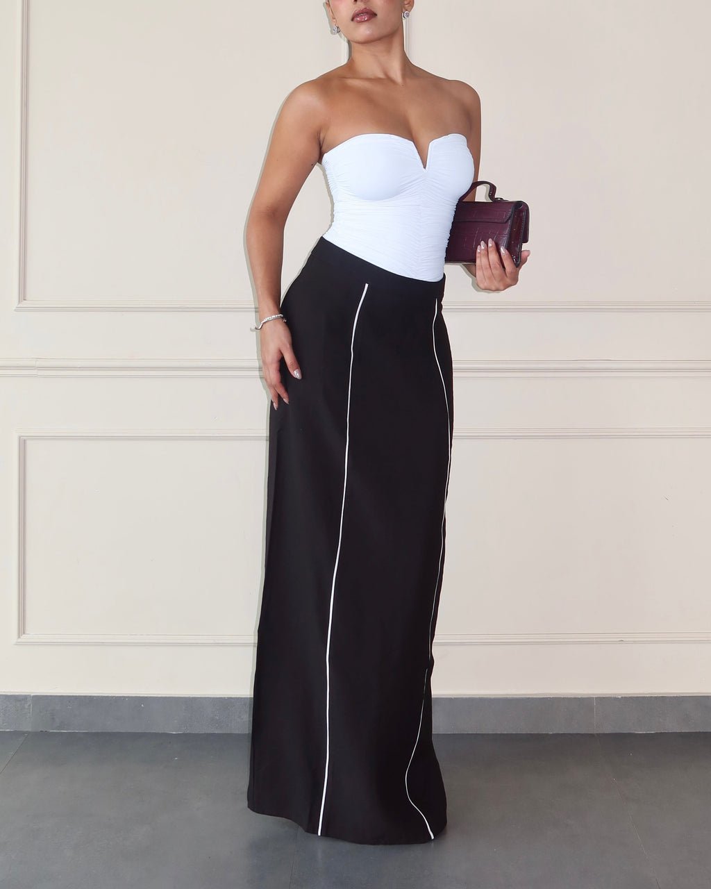 RǏWYÑ | Parallel State Maxi Skirt