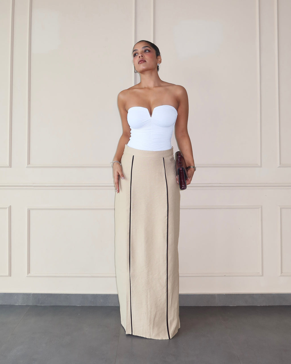 RǏWYÑ | Parallel State Maxi Skirt