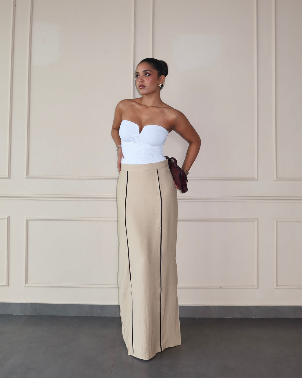 RǏWYÑ | Parallel State Maxi Skirt