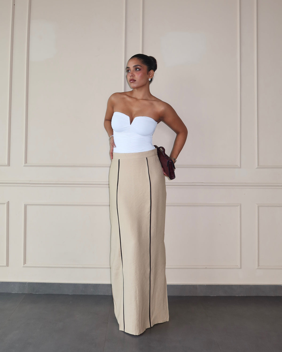 RǏWYÑ | Parallel State Maxi Skirt