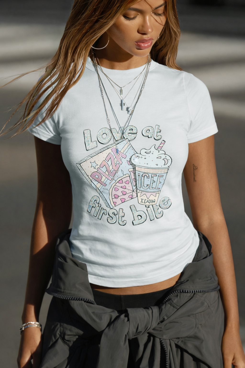 RǏWYÑ | Love Bite Baby Tee