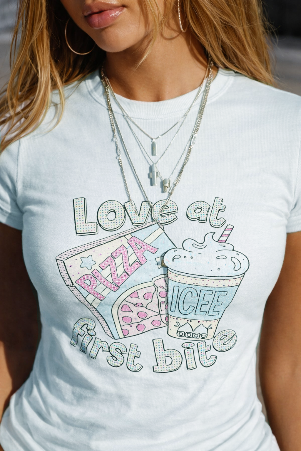 RǏWYÑ | Love Bite Baby Tee