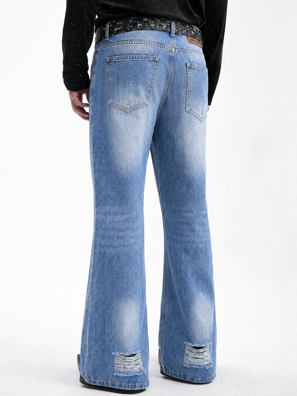 RIWYN Air Washed Blue Bootcut Jeans