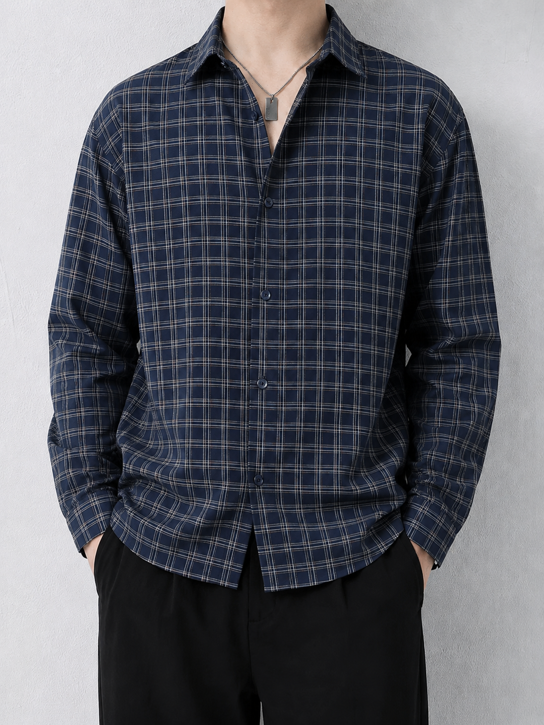 RIWYN Plaid Checks Relaxed fit shirt