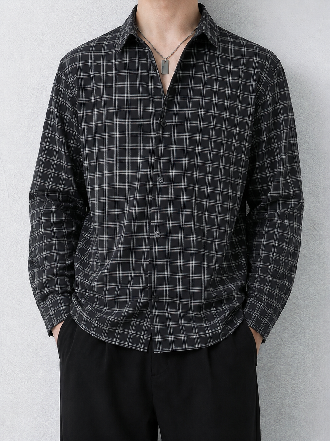 RIWYN Plaid Checks Relaxed fit shirt