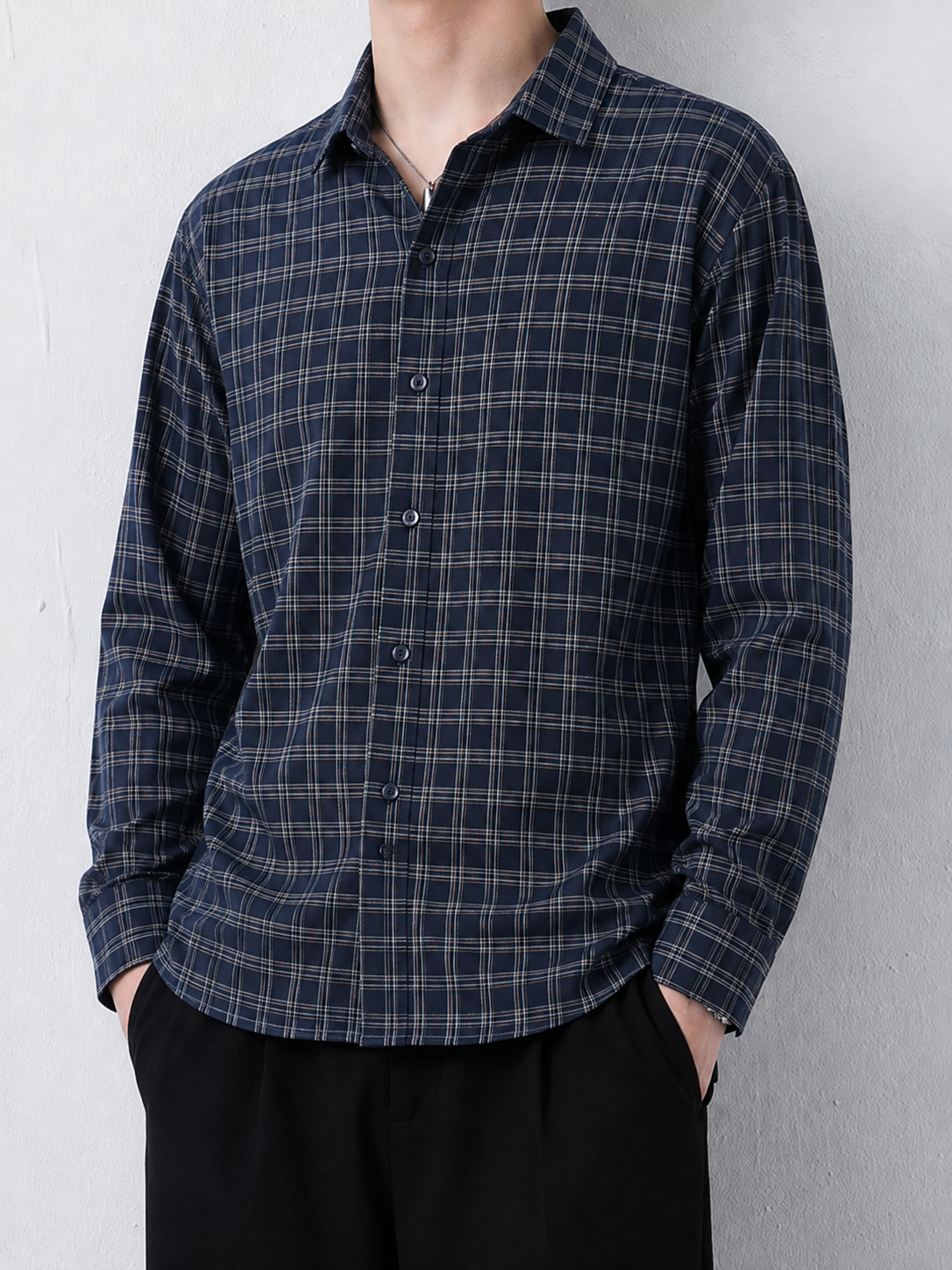 RIWYN Plaid Checks Relaxed fit shirt