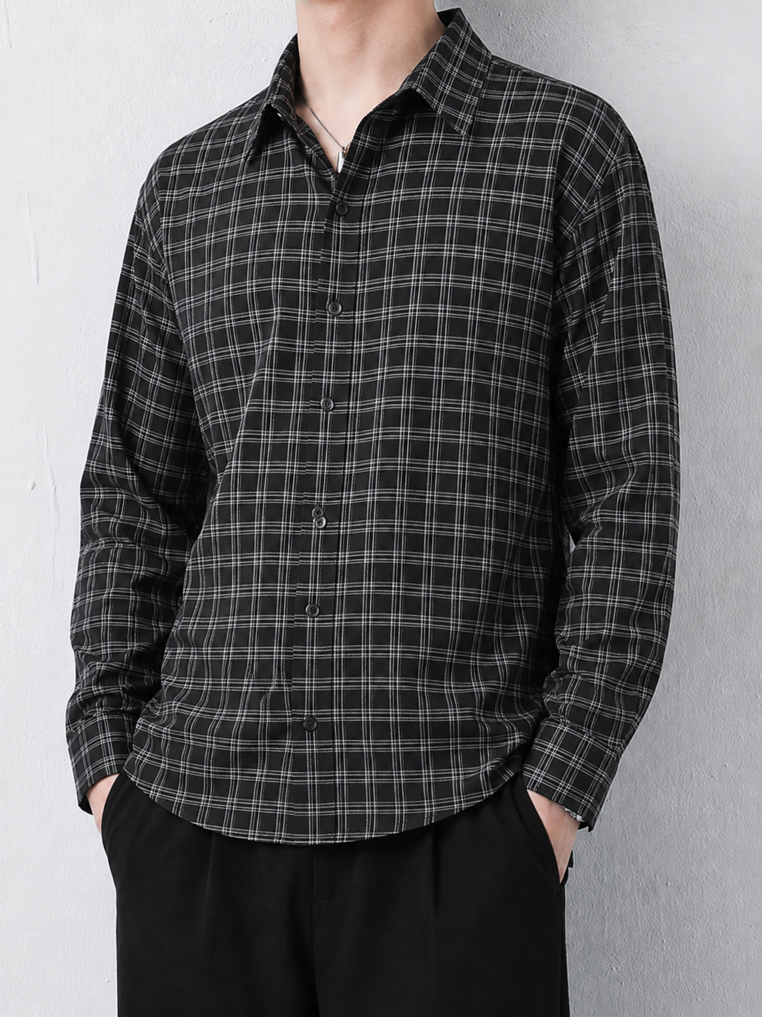 RIWYN Plaid Checks Relaxed fit shirt