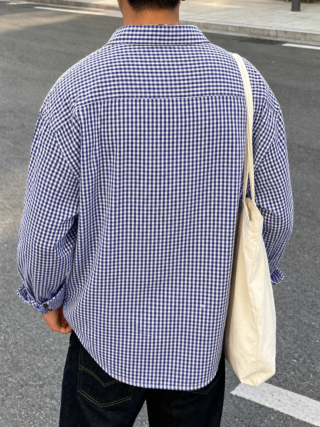 RIWYN Refined Gingham Slim Fit Shirt