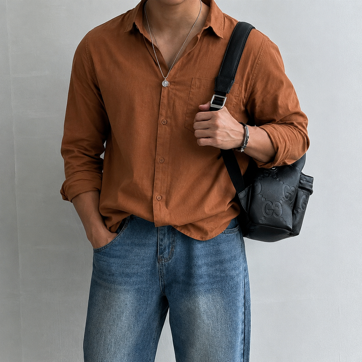 RIWYN Easy Living Tailored Casual Shirt
