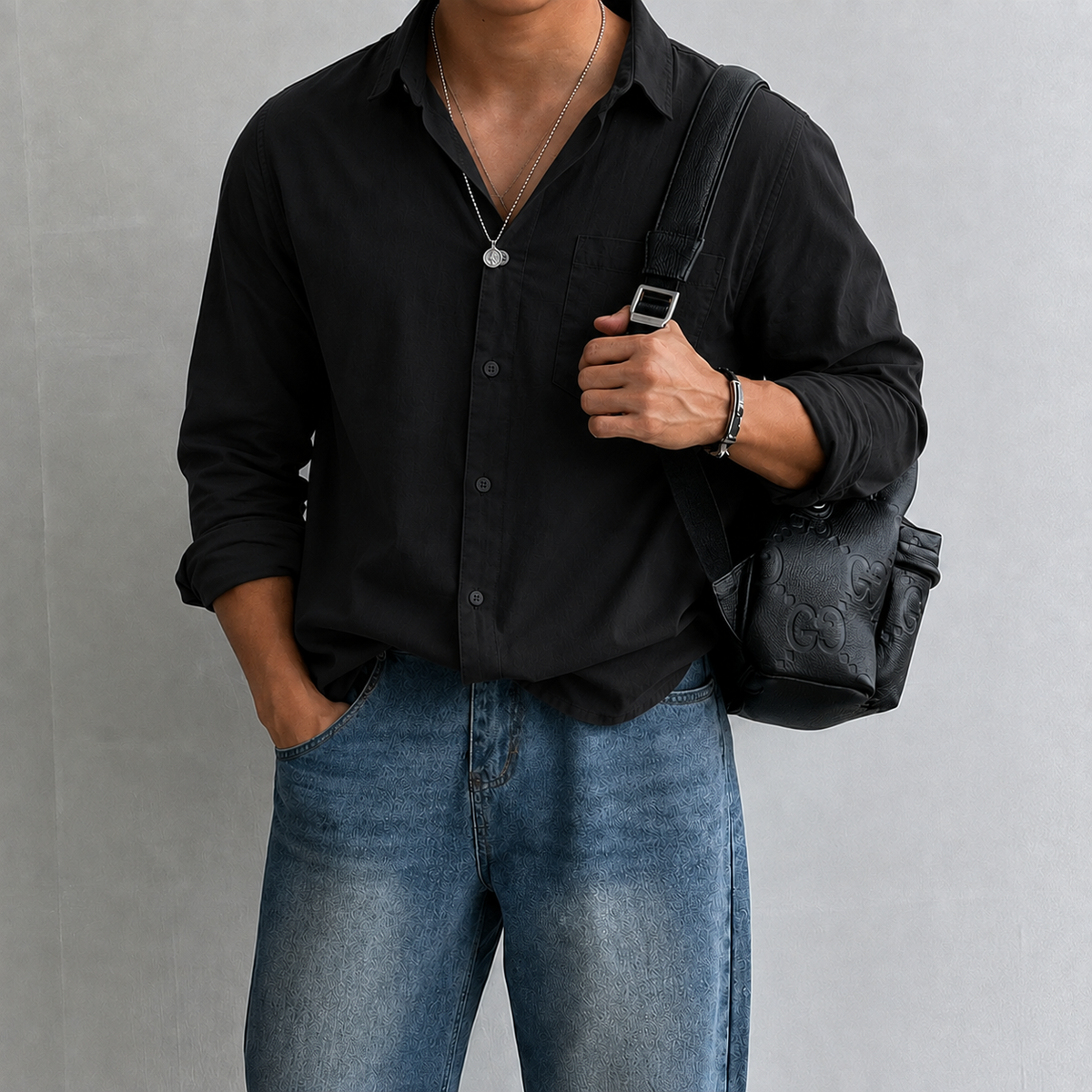 RIWYN Easy Living Tailored Casual Shirt