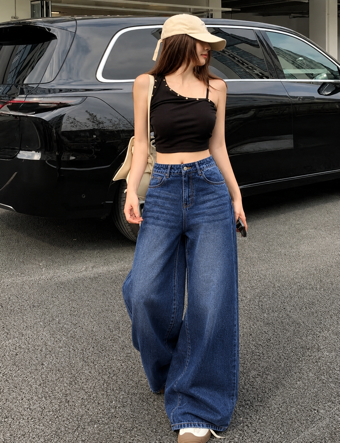 RǏWYÑ | So Much Attitude Baggy Wide Leg Jeans