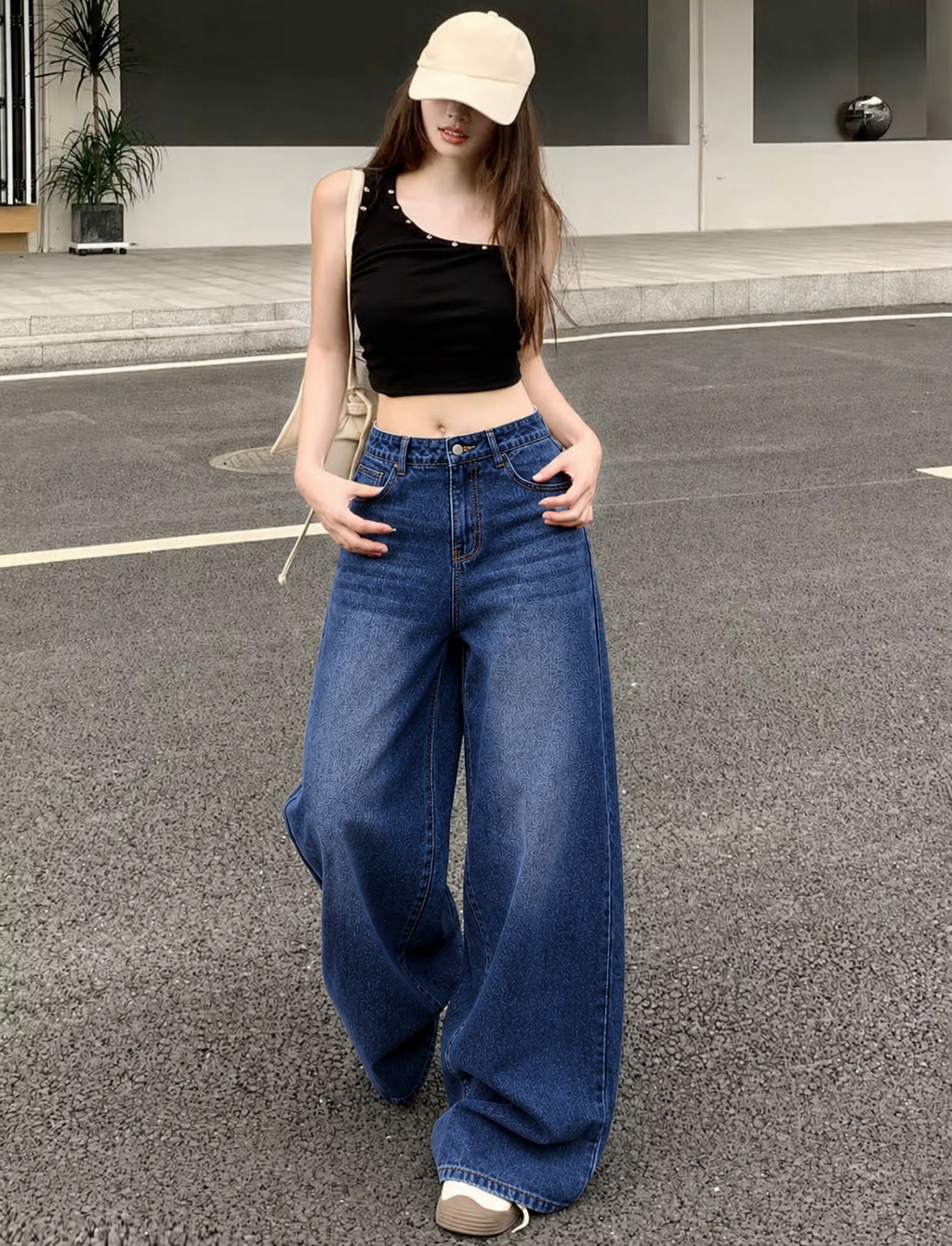 RǏWYÑ | So Much Attitude Baggy Wide Leg Jeans