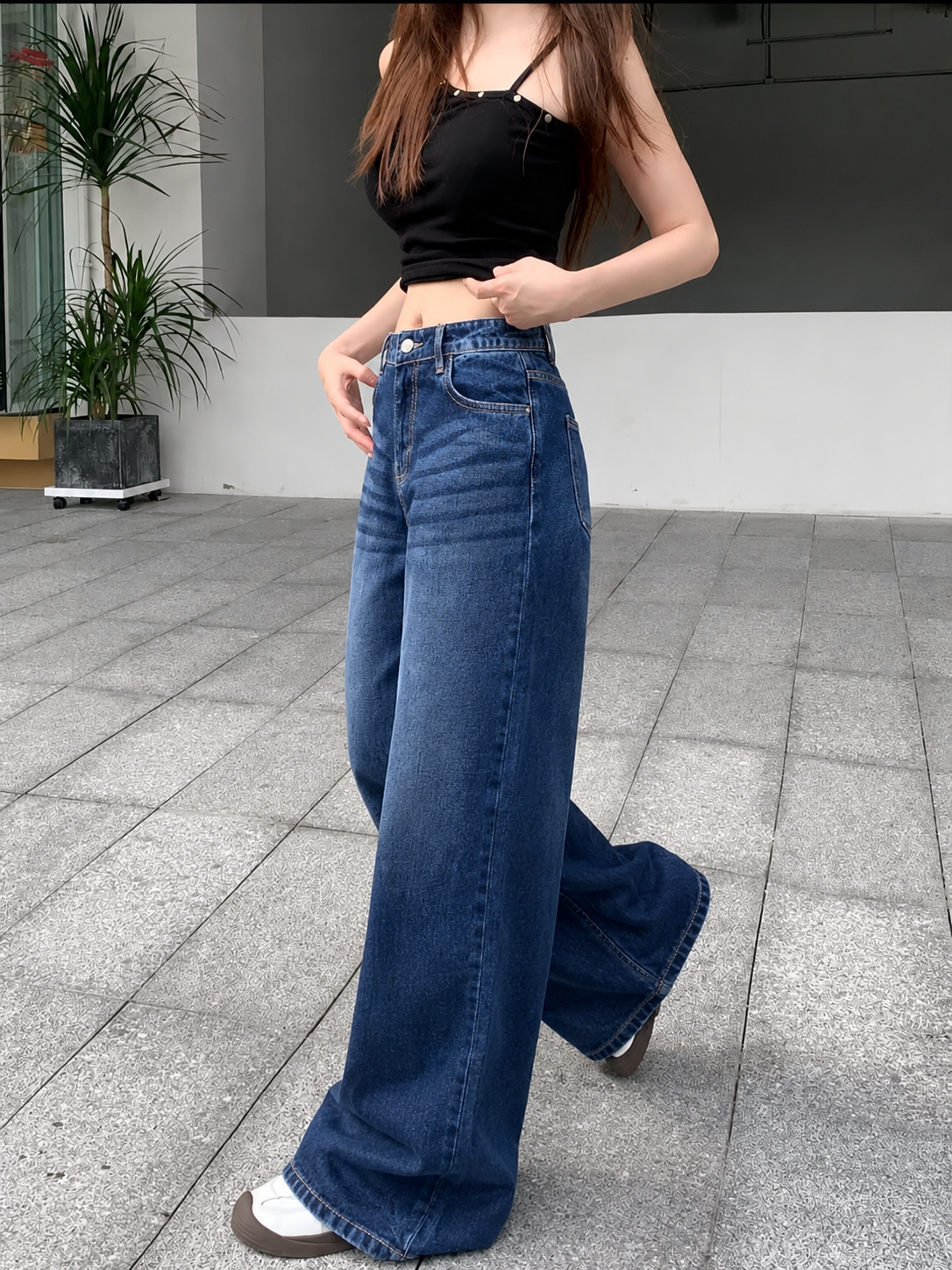 RǏWYÑ | So Much Attitude Baggy Wide Leg Jeans