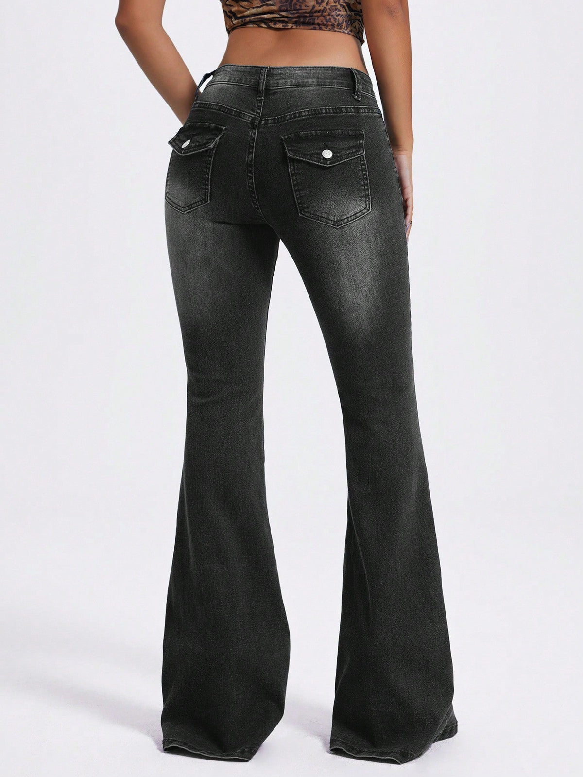 RǏWYÑ | Night Vision Flare Jeans
