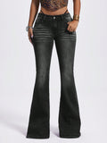 RǏWYÑ | Night Vision Flare Jeans