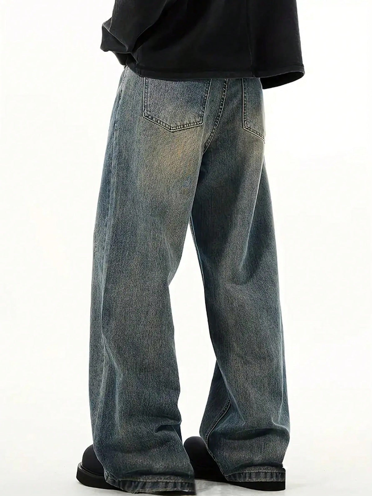 RIWYN Blue Screen Super Baggy Jeans