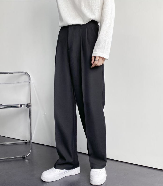 RIWYN Korean Baggy Loose Fit Pants For Men